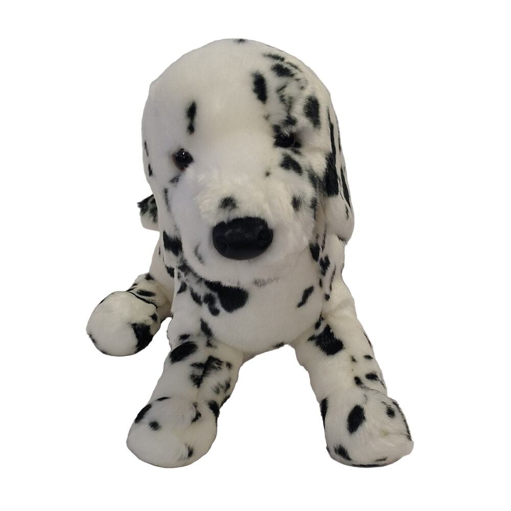 Douglas Winston The Dalmatian Plush Stuffed Animal 12" White Black Dog